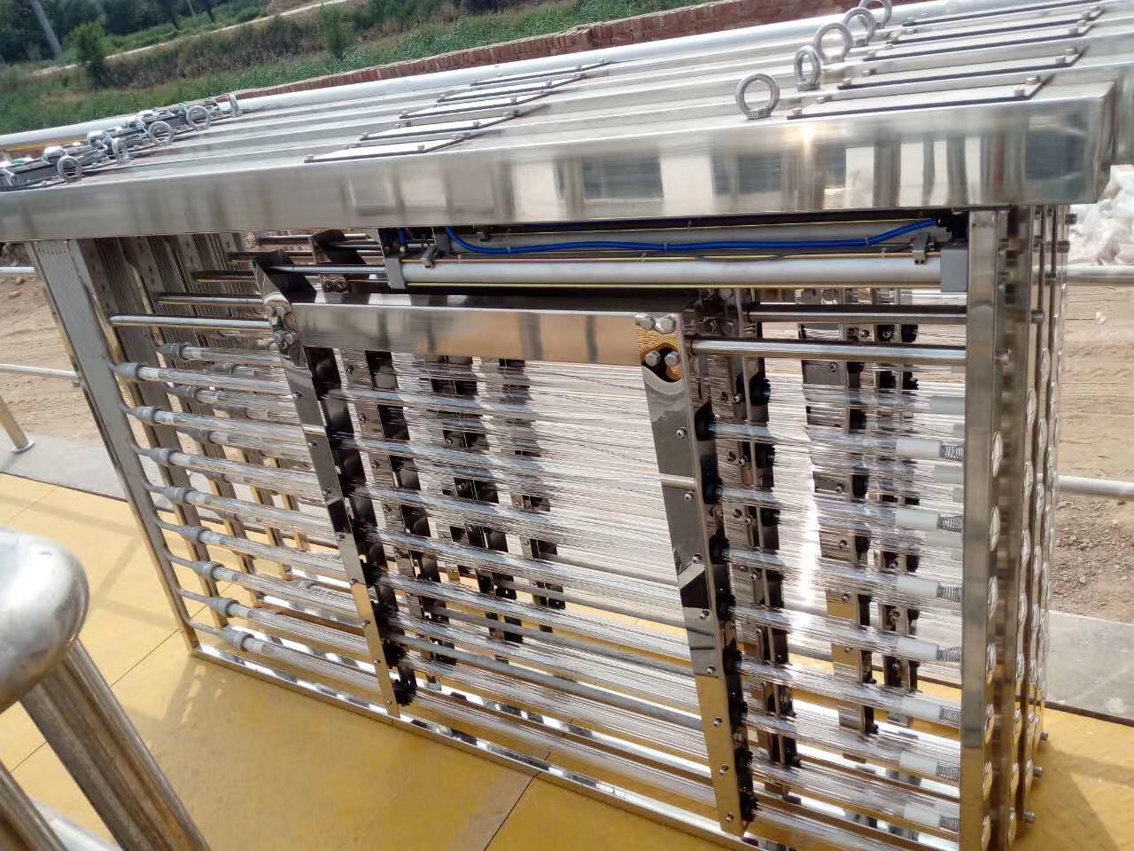 城镇污水处理明渠框架紫外线消毒模块