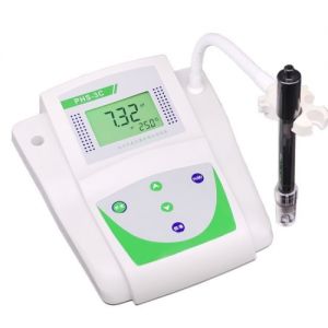 数显台式酸度计PH计酸碱度检测仪高精度0.01测试实验室PHS-3C