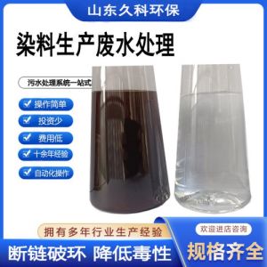 染料废水处理设备 久科环保 十余年工业应用经验