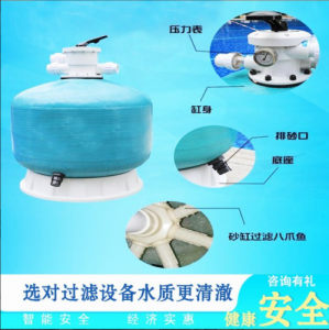  鱼池水恒温循环过滤器 解决水质问题 景观池水处理设备泳之泉优选