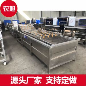 净菜加工设备 预制菜加工生产线 果蔬清洗风干机 喷嘴配件 气泡清洗机