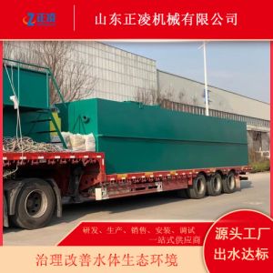 ZL-63一体化污水处理设备 生活污水装置 地埋式mbr膜 正凌