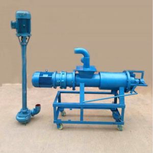 绞龙式抽粪机 立式畜禽类粪便处理器 方便灵活干湿两用污水机