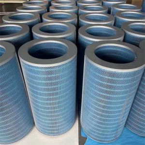 浩云制造 纳米阻燃滤筒 蓝色阻燃滤芯 焊接烟尘回收用 售后无忧