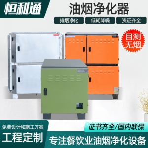 低空油烟净化器 商用饭店厨房高空静电式油雾净化器 油烟净化器