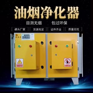 直供高空静电油雾净化器工业油烟净化一体机厨房油烟净化器