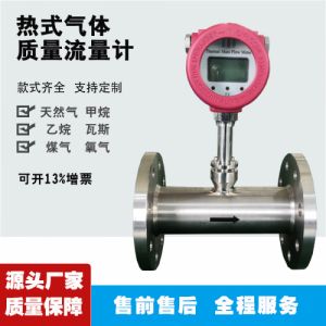 百特热式气体质量仪器 插入式分体式智能数显流量计