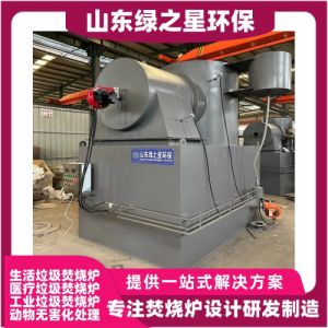 医疗垃圾焚烧炉 废弃物无害化处理设备 无烟焚烧