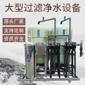 1吨-20吨水处理设备 大型泥沙杂质锰砂过滤设备 农村井水过滤设备