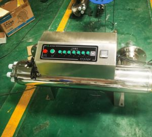 小区二次供水设备冠宇紫外线消毒器GYC-UVC-1500降解水中化合氯