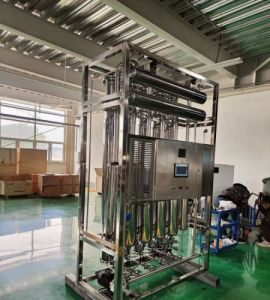 500L高纯水医用列管多效蒸馏水机冠宇LD500-5可定制