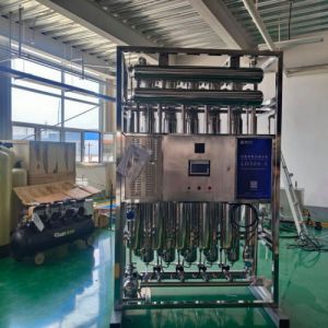 制药厂用水生产设备 冠宇高效节能 5效蒸馏水机设备