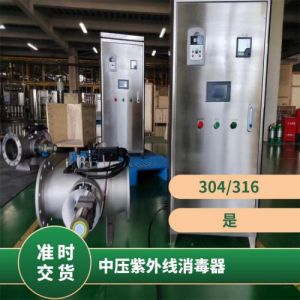 冠宇中压紫外线体积小污水消毒可贴牌磁驱动