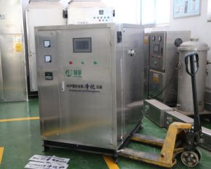 可降低水中可溶解悬浮物的AOP地表水处理臭氧紫外电催化混合装置