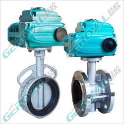 电动软密封蝶阀